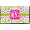 Pink & Green Suzani Door Mat - 60"x36" (Personalized)