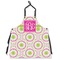 Pink & Green Suzani Apron Without Pockets w/ Monogram