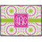 Pink & Green Suzani Personalized Door Mat - 24x18 (APPROVAL)