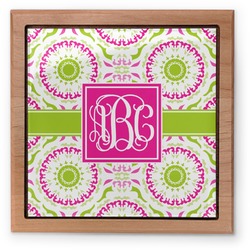 Pink & Green Suzani Pet Urn (Personalized)