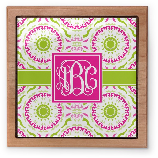 Pink & Green Suzani Pet Urn - Apvl