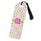 Pink & Green Suzani Plastic Bookmarks - Front