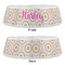 Pink & Green Suzani Plastic Pet Bowls - Large - APPROVAL