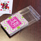 Pink & Green Suzani Playing Cards - In Package