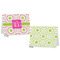 Pink & Green Suzani Postcard - Front and Back