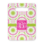 Pink & Green Suzani Rectangular Trivet with Handle (Personalized)