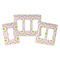 Pink & Green Suzani Rocker Light Switch Covers - Parent - ALL VARIATIONS