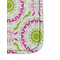 Pink & Green Suzani Sanitizer Holder Keychain - Detail