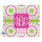 Pink & Green Suzani Security Blanket (Personalized)