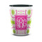 Pink & Green Suzani Shot Glass - Two Tone - FRONT