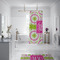 Pink & Green Suzani Shower Curtain - 70"x83"