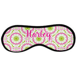 Pink & Green Suzani Sleeping Eye Masks - Large (Personalized)