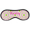 Pink & Green Suzani Sleeping Eye Masks - Large (Personalized)