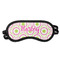 Pink & Green Suzani Sleeping Eye Masks - Front View