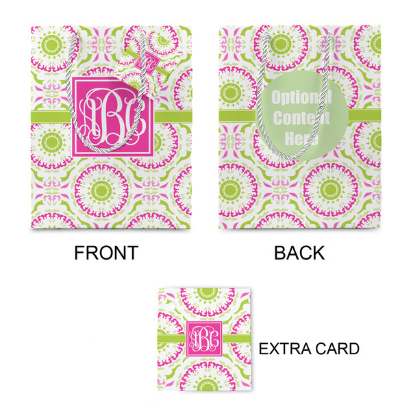 Pink & Green Suzani Small Gift Bag - Approval