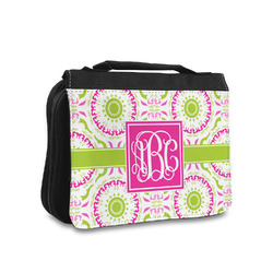 Pink & Green Suzani Toiletry Bag - Small (Personalized)