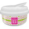 Pink & Green Suzani Snack Container (Personalized)