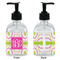 Pink & Green Suzani Glass Soap/Lotion Dispenser - Approval