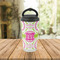 Pink & Green Suzani Stainless Steel Travel Cup Lifestyle