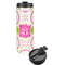 Pink & Green Suzani Stainless Steel Skinny Tumbler (Personalized)