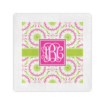 Pink & Green Suzani Cocktail Napkins (Personalized)