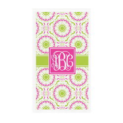 Pink & Green Suzani Guest Towels - Full Color - Standard (Personalized)