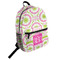 Pink & Green Suzani Student Backpack (Personalized)