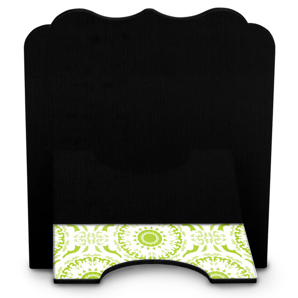 Pink & Green Suzani Stylized Tablet Stand - Back