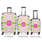 Pink & Green Suzani Suitcase Set 1 - APPROVAL
