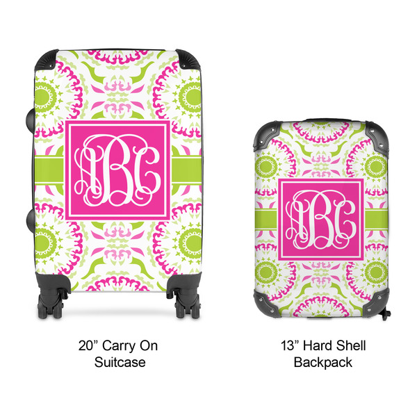 Pink & Green Suzani Suitcase Set 4 - APPROVAL