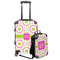 Pink & Green Suzani Suitcase Set 4 - MAIN
