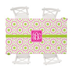 Pink & Green Suzani Tablecloth - 58"x102" (Personalized)