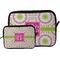 Pink & Green Suzani Tablet Sleeve (Size Comparison)