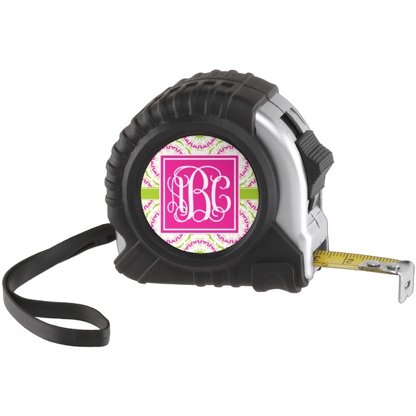 Custom Pink & Green Suzani Tape Measure (Personalized)