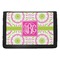 Pink & Green Suzani Trifold Wallet
