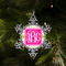 Pink & Green Suzani Vintage Snowflake - (LIFESTYLE)