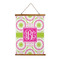 Pink & Green Suzani Wall Hanging Tapestry - Tall (Personalized)