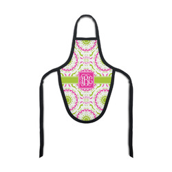 Pink & Green Suzani Bottle Apron (Personalized)
