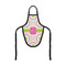 Pink & Green Suzani Wine Bottle Apron - FRONT/APPROVAL