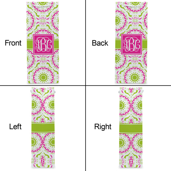 Pink & Green Suzani Wine Gift Bag - Gloss - Approval