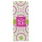 Pink & Green Suzani Wine Gift Bag - Gloss - Front