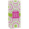 Pink & Green Suzani Wine Gift Bag - Gloss - Main