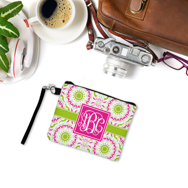 Pink & Green Suzani Wristlet ID Cases - LIFESTYLE