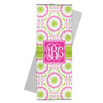 Pink & Green Suzani Yoga Mat Towel (Personalized)