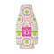 Pink & Green Suzani Zipper Bottle Cooler - Set of 4 - FRONT