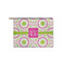 Pink & Green Suzani Zipper Pouch Small (Front)