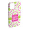 Pink & Green Suzani iPhone Case - Plastic (Personalized)