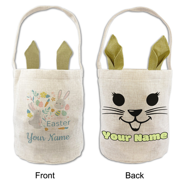 Easter Bunnies Easter Basket - APPROVAL (FRONT & BACK)