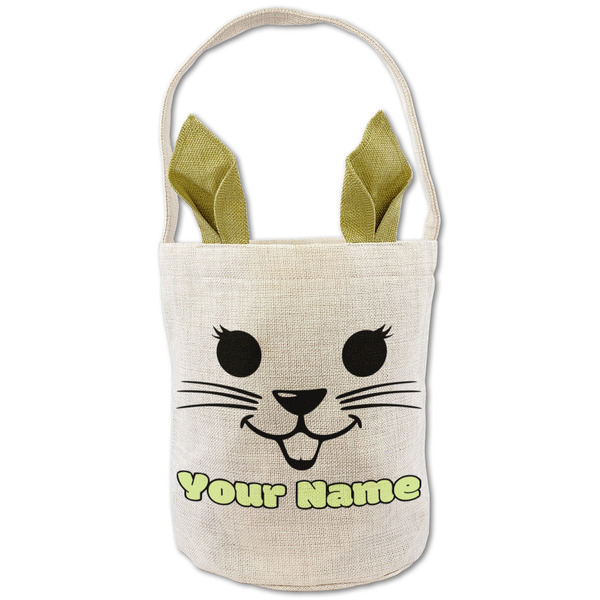 Easter Bunnies Easter Basket - Back