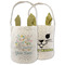 Easter Bunnies Double Sided Easter Basket (Personalized)